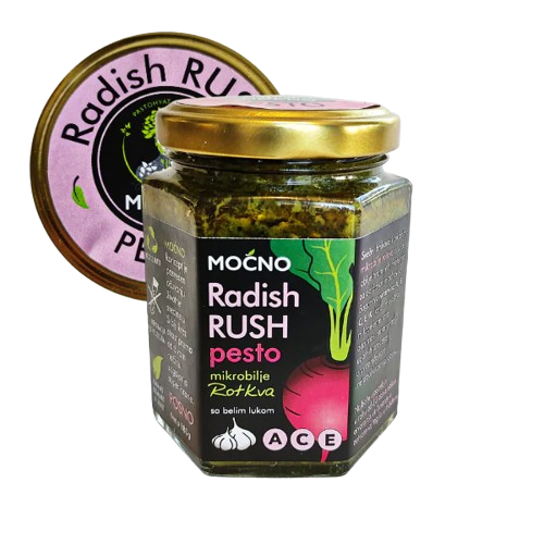 Pesto sos – Rotkva